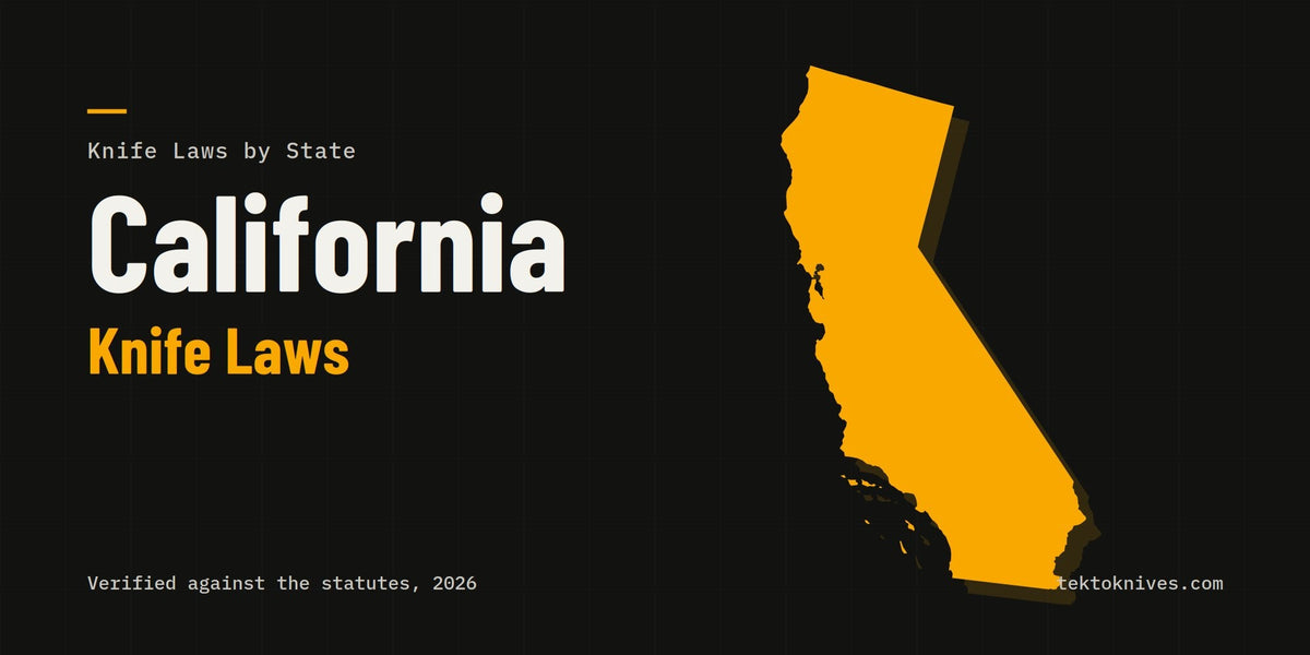 California Knife Laws (2026): OTFs, Length, Carry