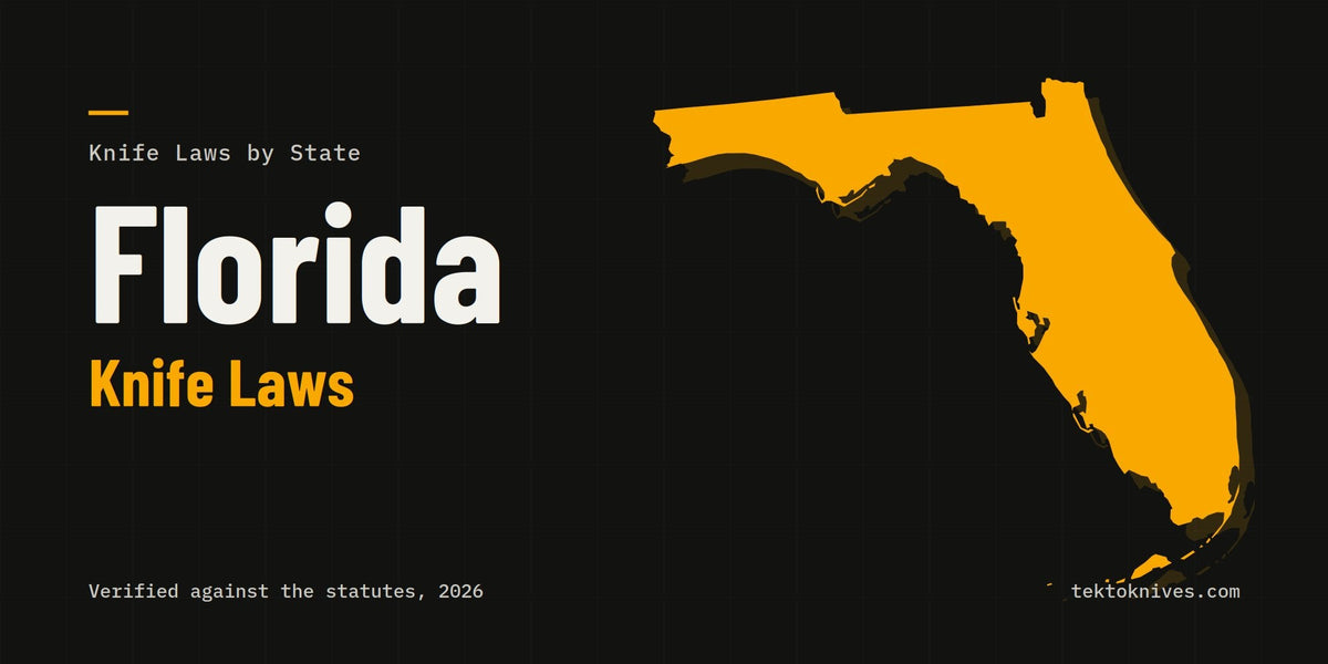 Florida Knife Laws (2026): OTFs, Length, Carry