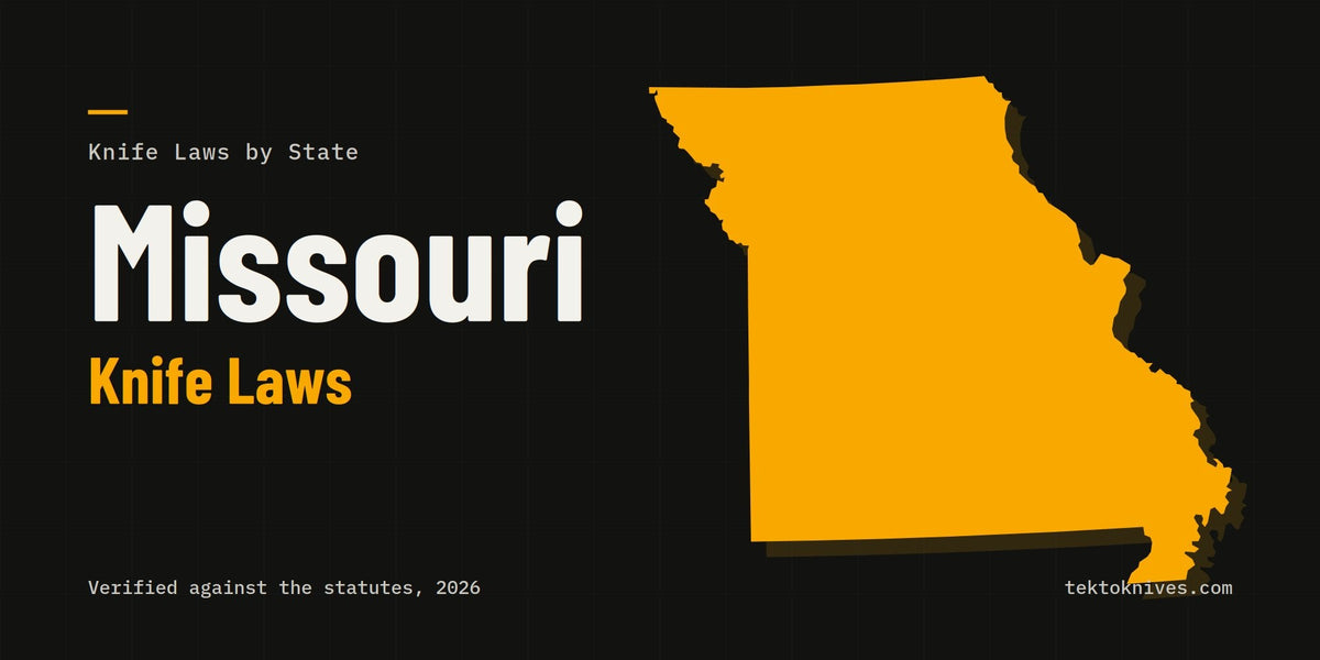 Missouri Knife Laws (2026): OTFs, Length, Carry