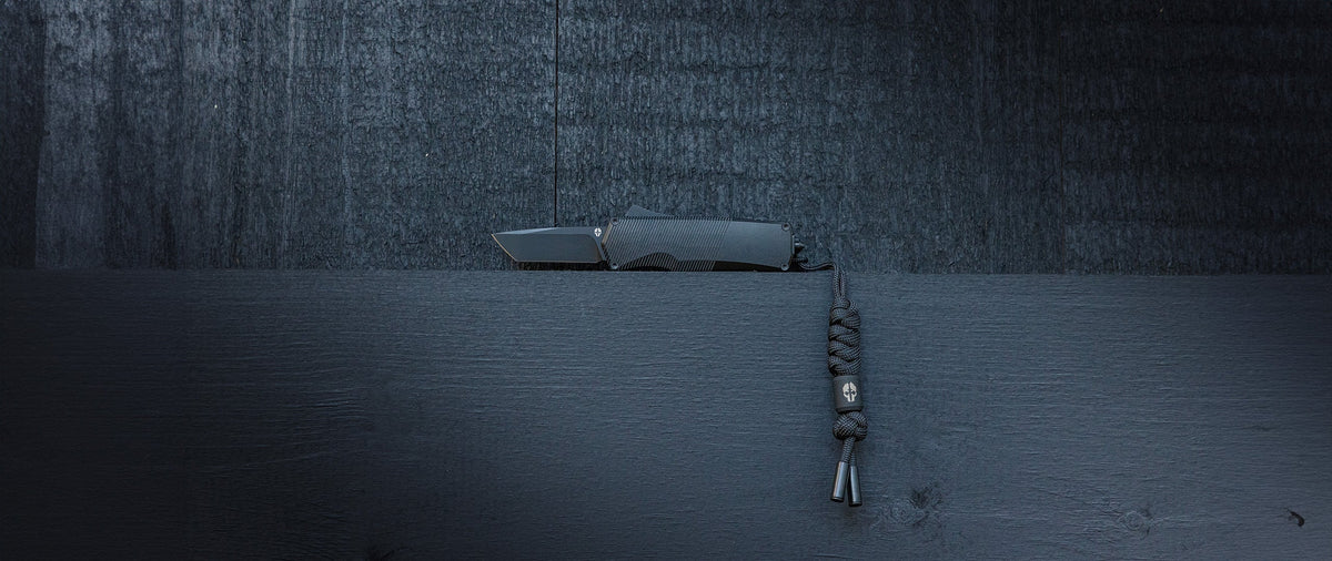 TEKTO A5 Spry Mini automatic OTF knife with a tanto blade