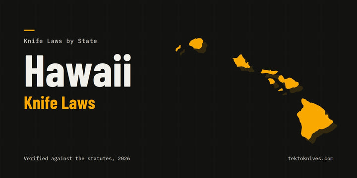 Hawaii Knife Laws (2026): OTFs, Length, Carry