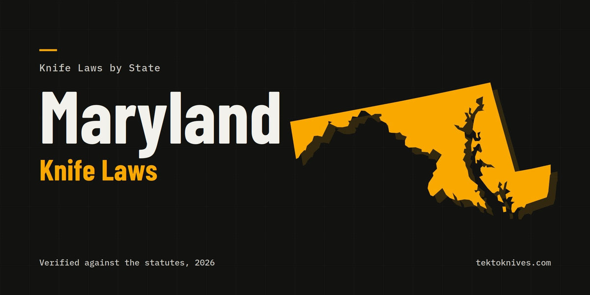 Maryland knife laws
