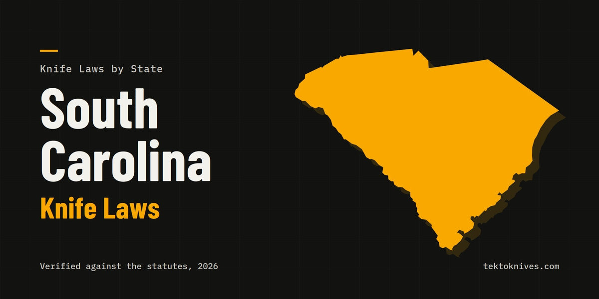 South Carolina knife laws