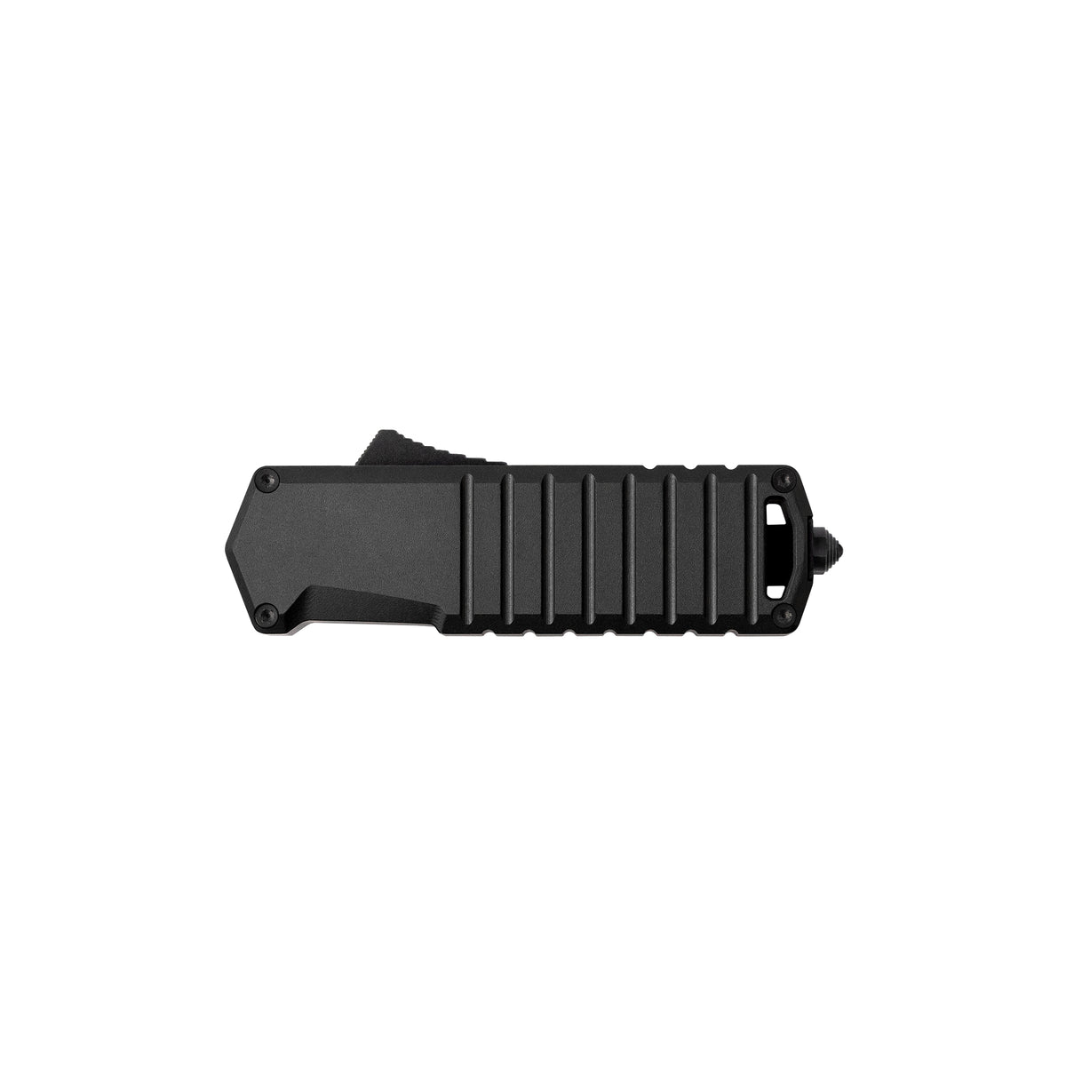 automatic-knife-a2-badger-black-6061-t6-aluminum-black-accents-tekto-knives