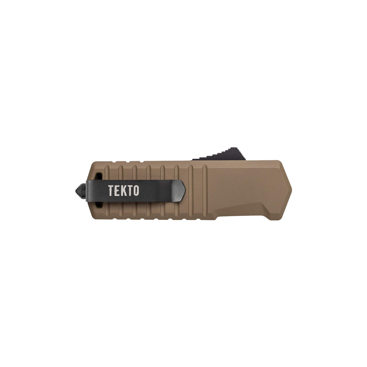 automatic-knife-a2-badger-desert-6061-t6-aluminum-black-accents-tekto-knives
