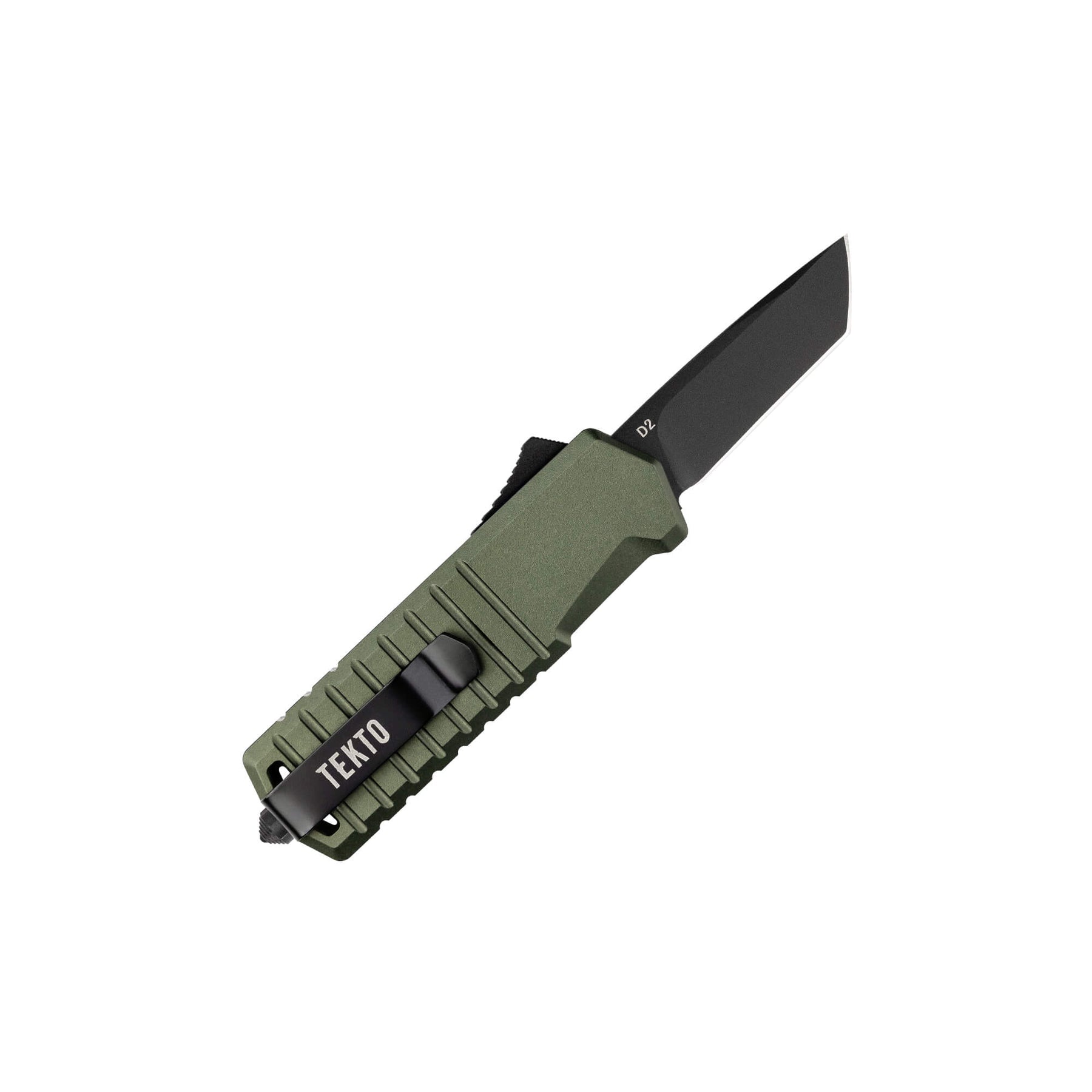 automatic-knife-a2-badger-od-green-6061-t6-aluminum-black-accents-tekto-knives