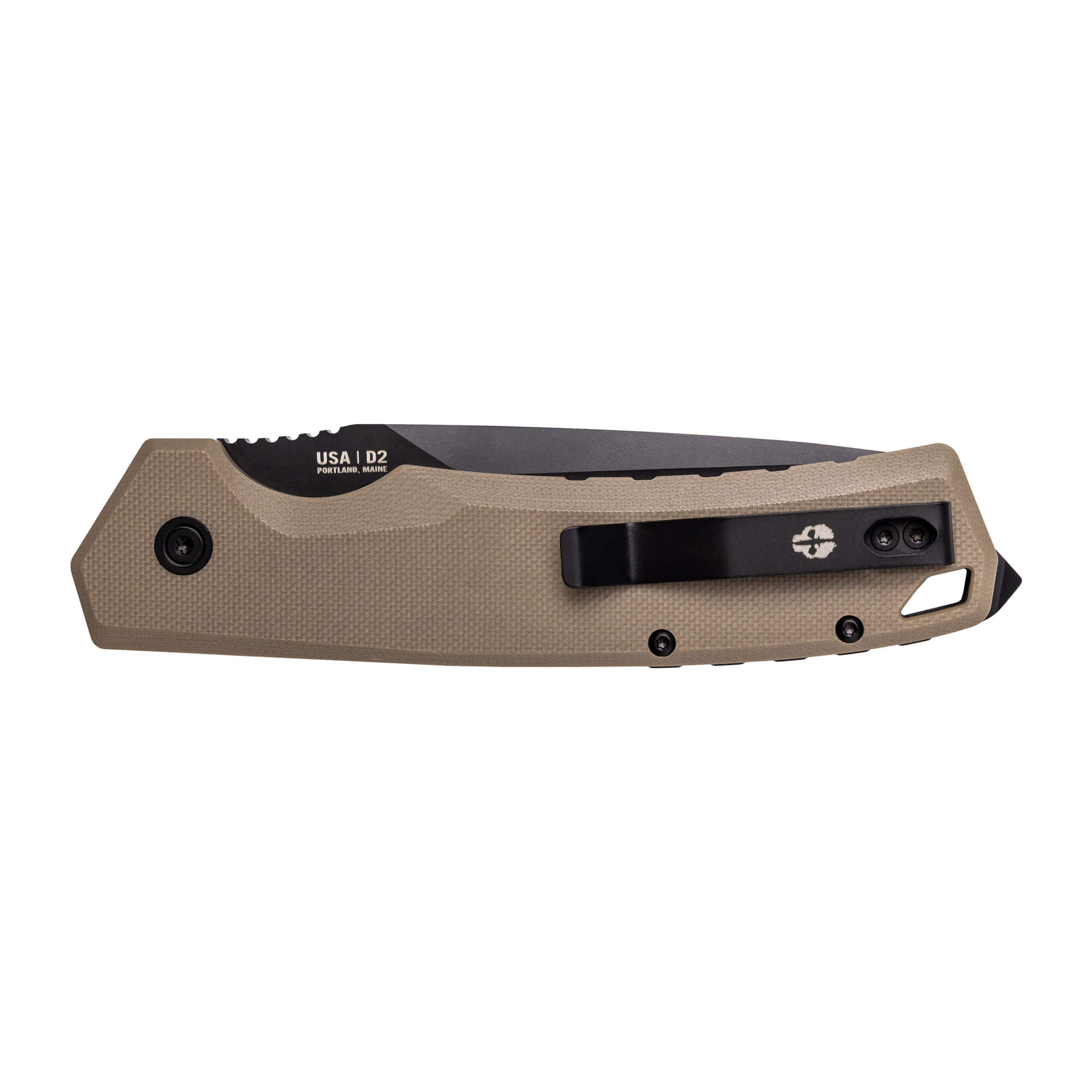 folding-automatic-knife-a3-delta-desert-g10-black-accents-serrated-blade-tekto-knives