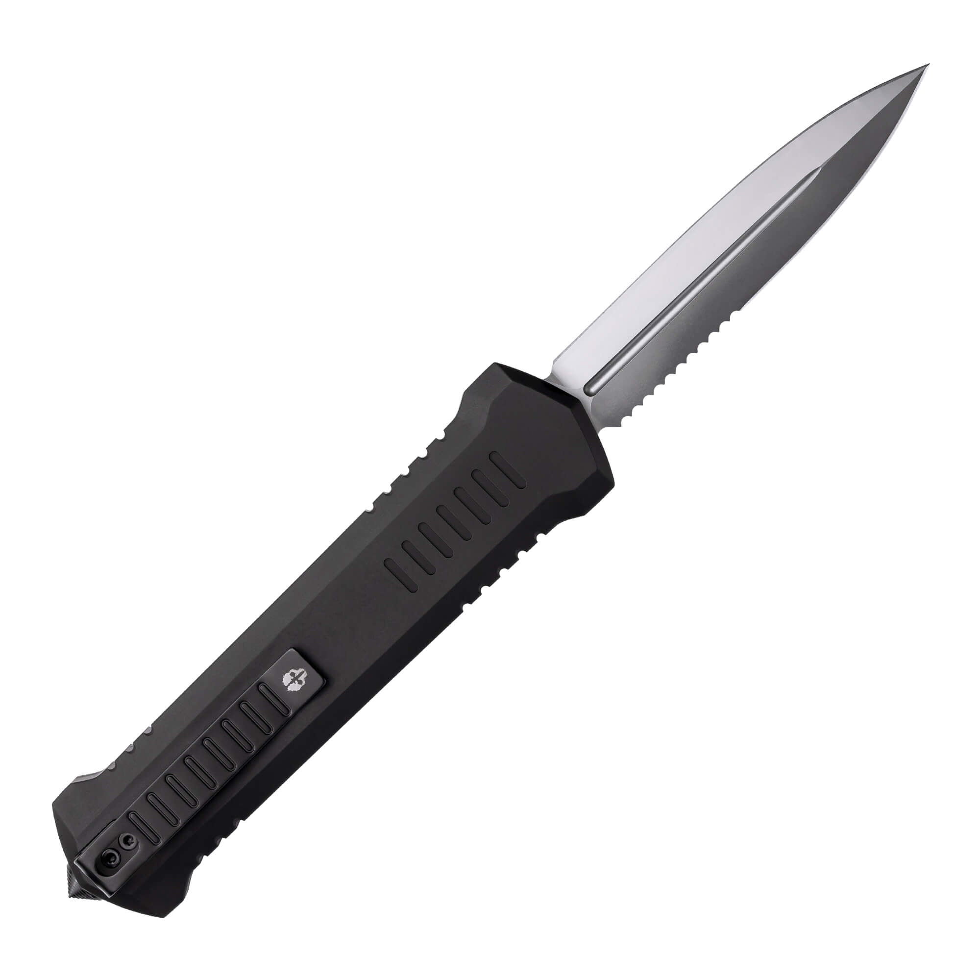 automatic-knife-a4-humvee-black-6061-t6-aluminum-silver-blade-tekto-knives