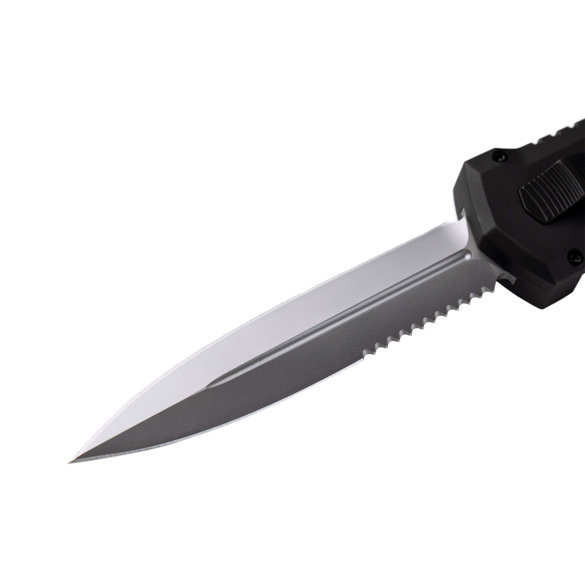 automatic-knife-a4-black-6061-t6-aluminum-silver-blade-tekto-knives