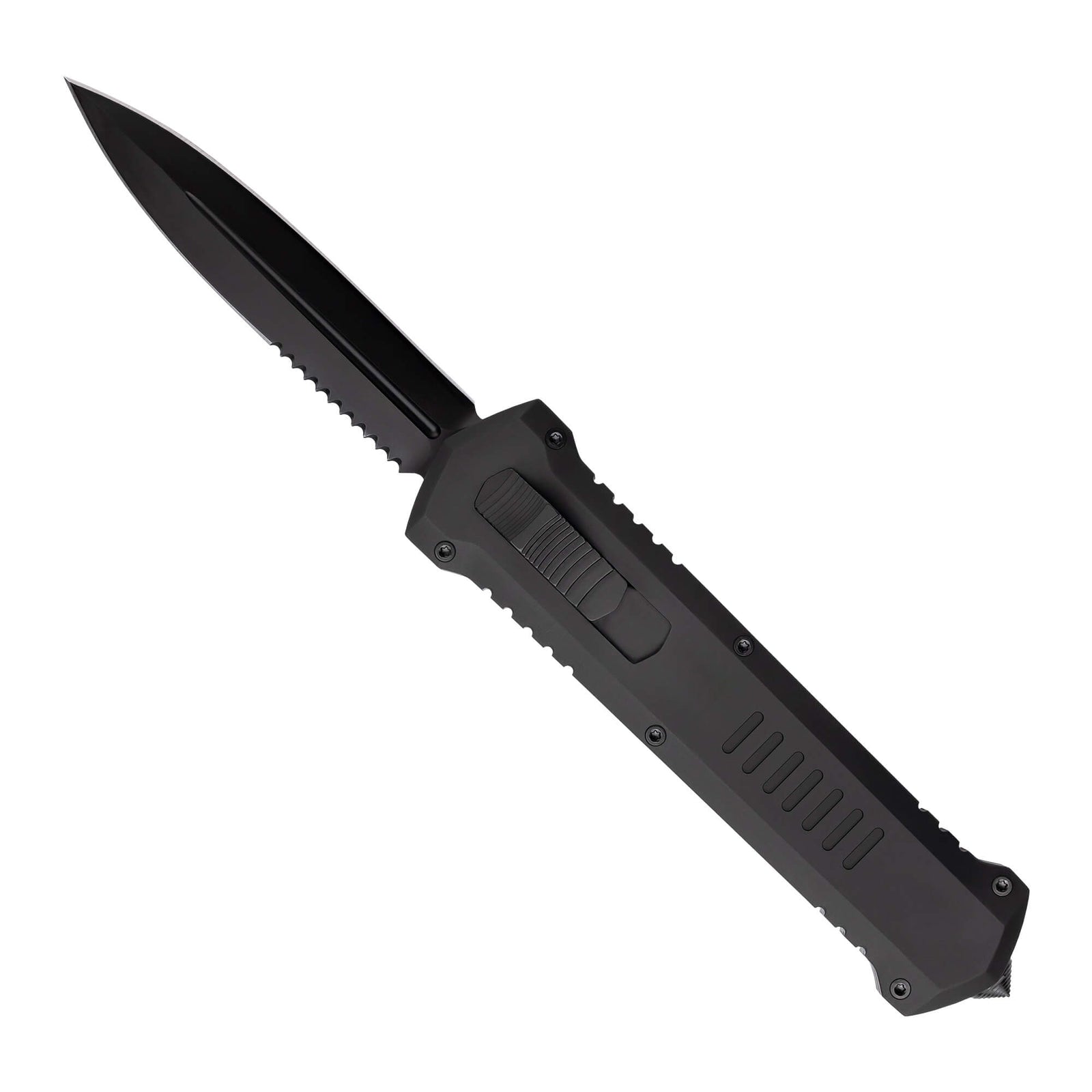 Black,,Automatic-Knife-A4-Humvee-Black-6061-T6-Aluminum-Black-Blade-Tekto-Knives