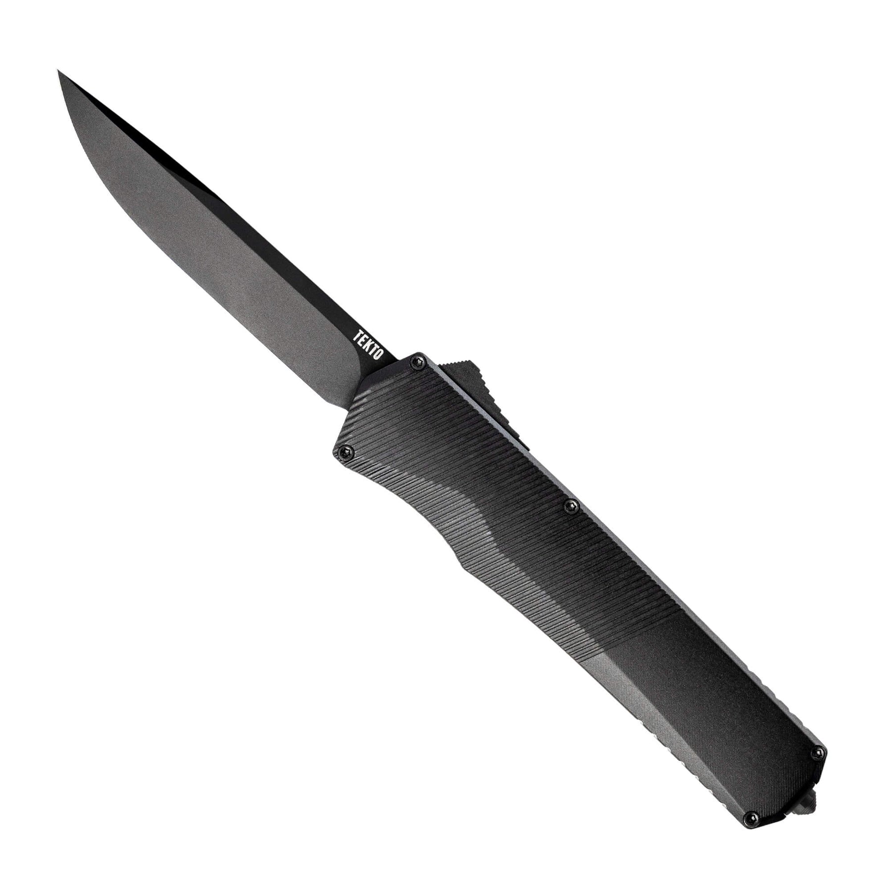 automatic-knife-a5-spry-drop-point-black-6061-t6-aluminum-tekto-knives