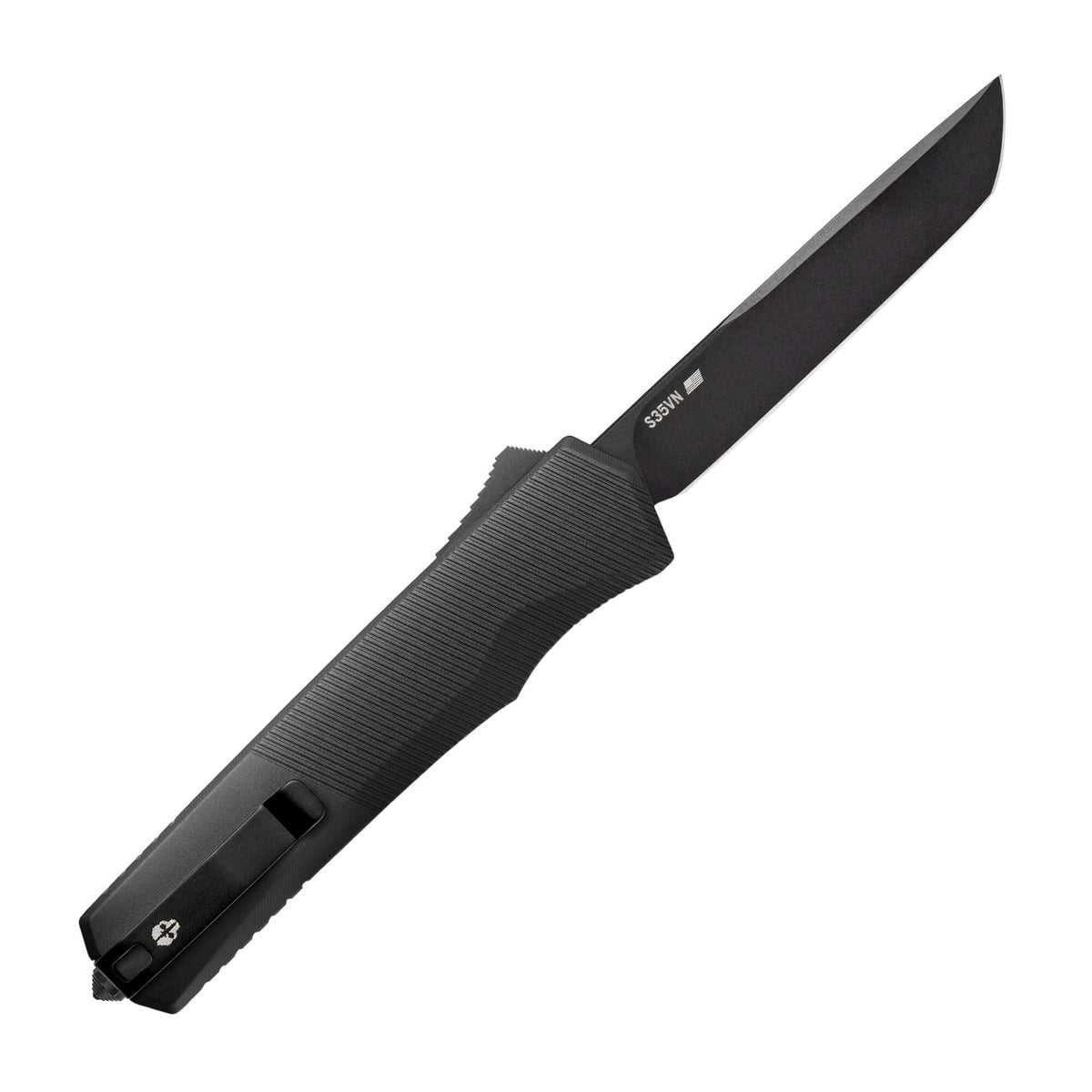 automatic-knife-a5-spry-tanto-black-6061-t6-aluminum-tekto-knives