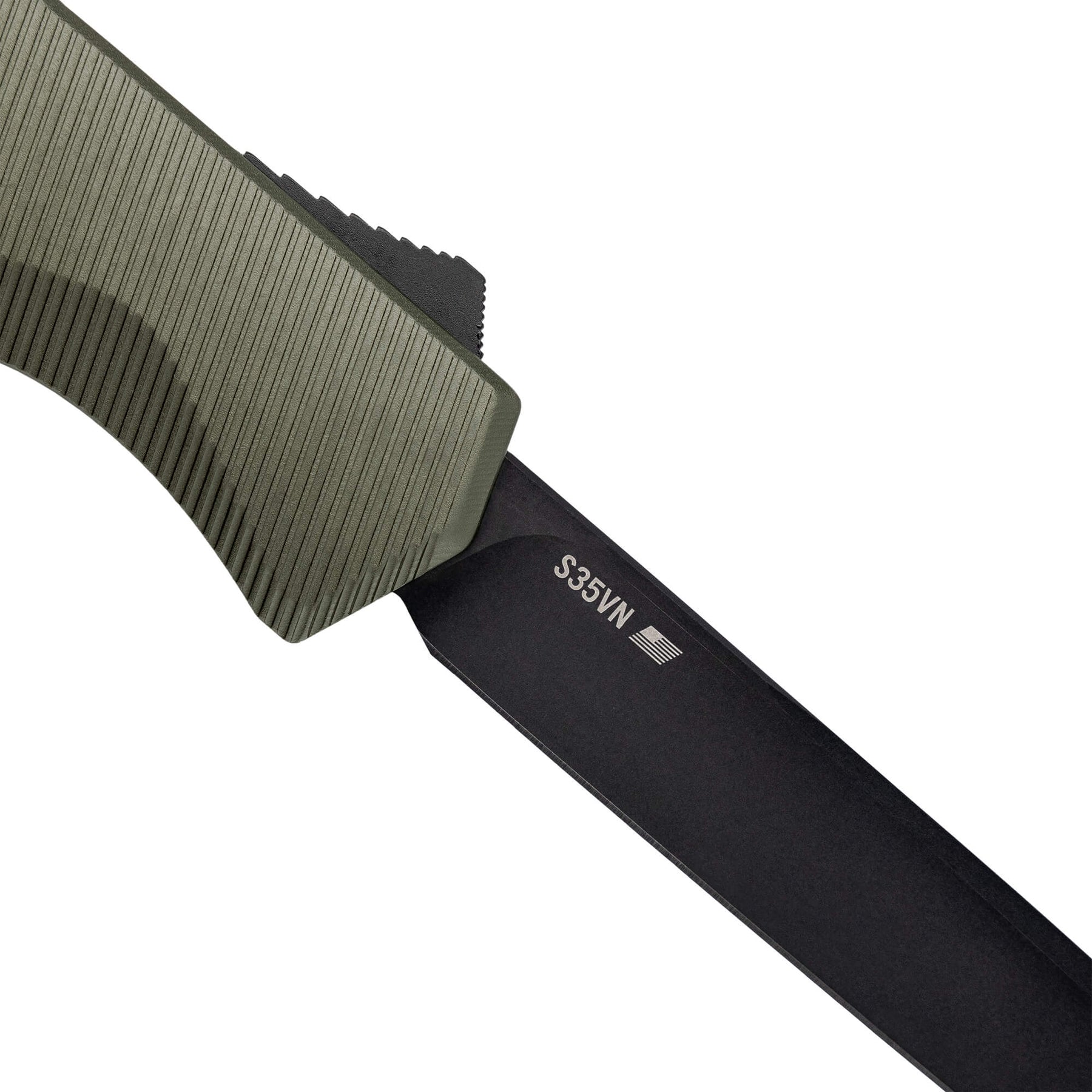 automatic-knife-a5-spry-tanto-od-green-6061-t6-aluminum-tekto-knives