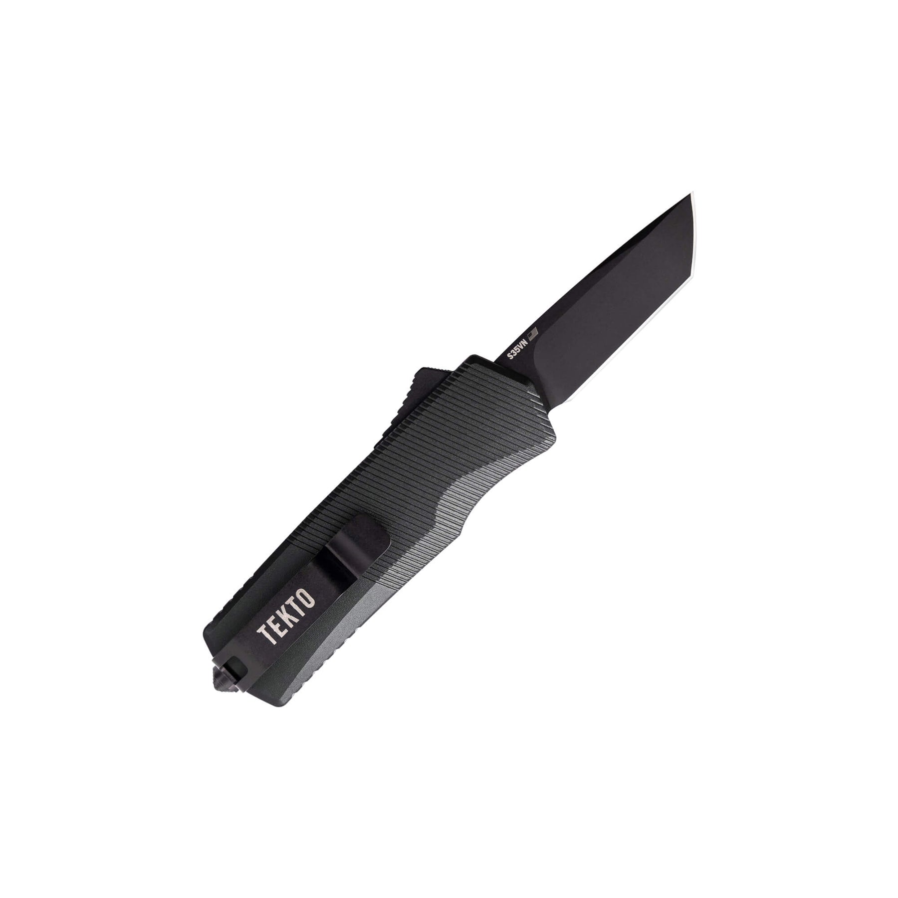 mini-otf-automatic-knife-a5-spry-tanto-black-6061-t6-aluminum-tekto-knives