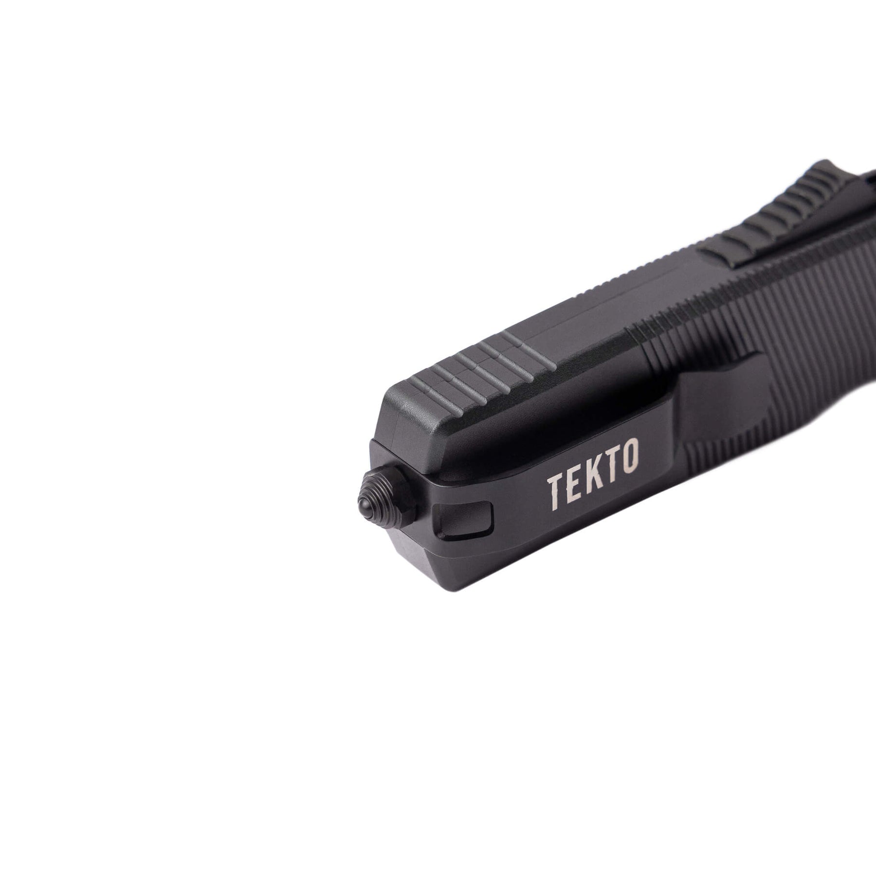 mini-otf-automatic-knife-a5-spry-tanto-black-6061-t6-aluminum-tekto-knives
