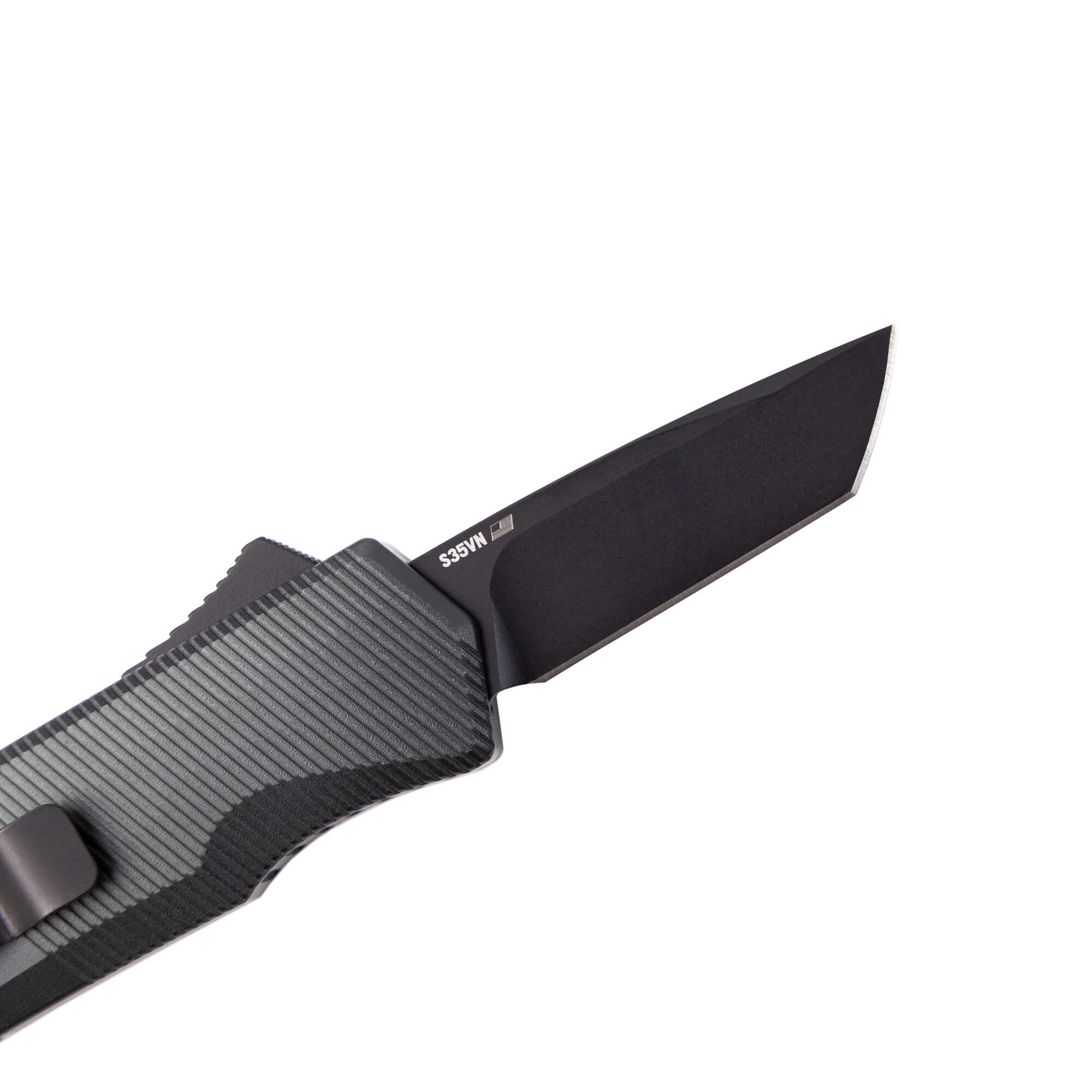 mini-otf-automatic-knife-a5-spry-tanto-black-6061-t6-aluminum-tekto-knives