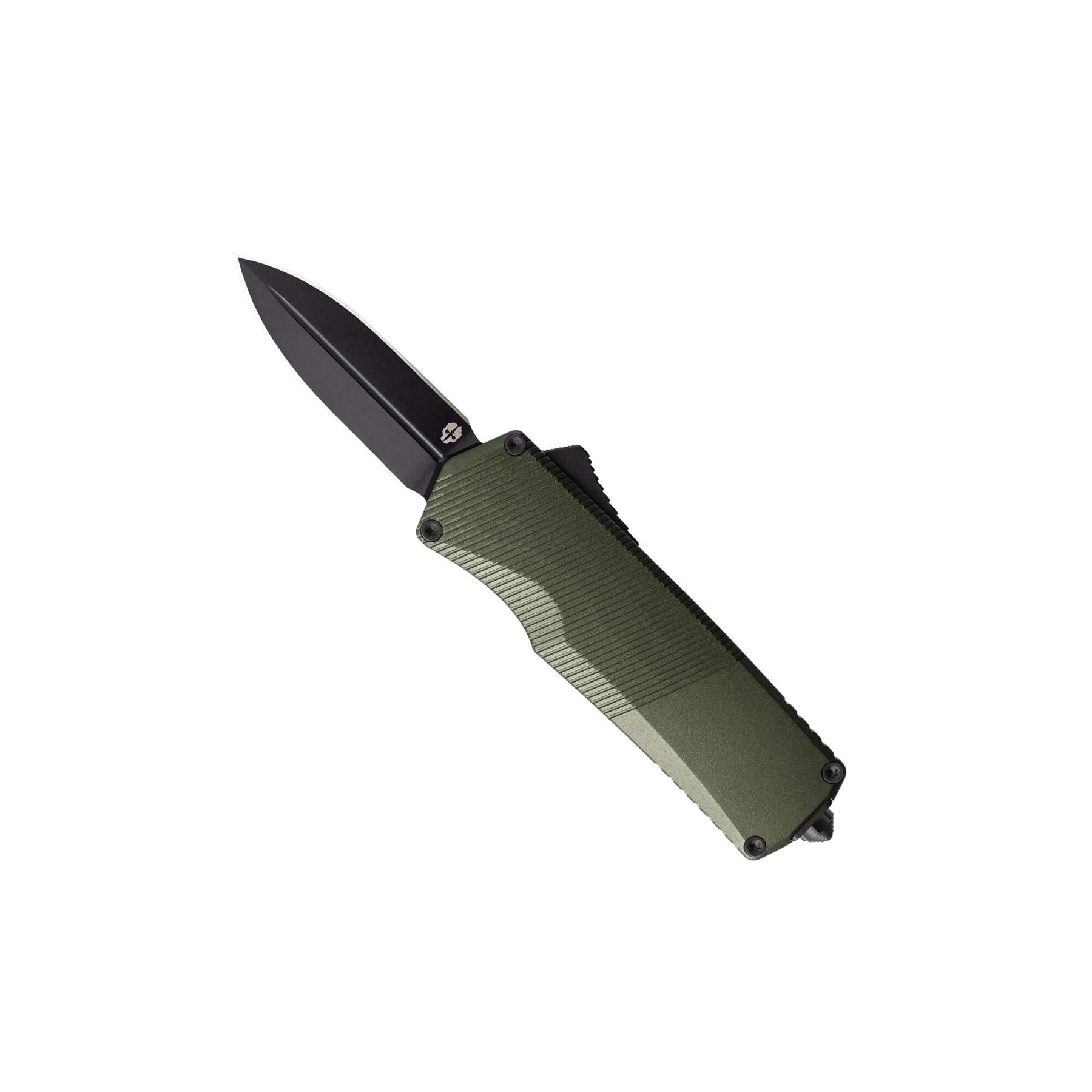 mini-otf-automatic-knife-a5-spry-dagger-od-green-6061-t6-aluminum-tekto-knives