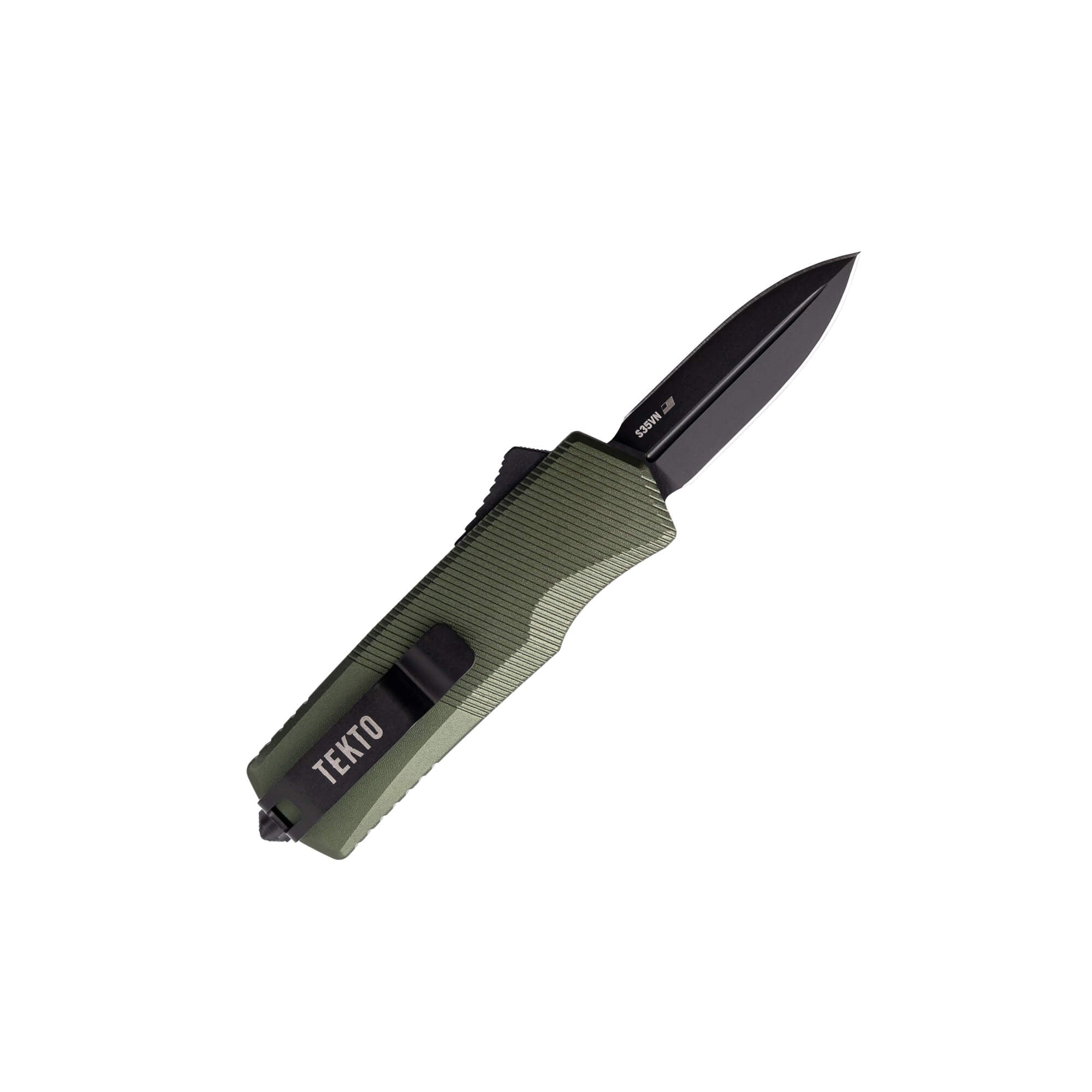 mini-otf-automatic-knife-a5-spry-dagger-od-green-6061-t6-aluminum-tekto-knives