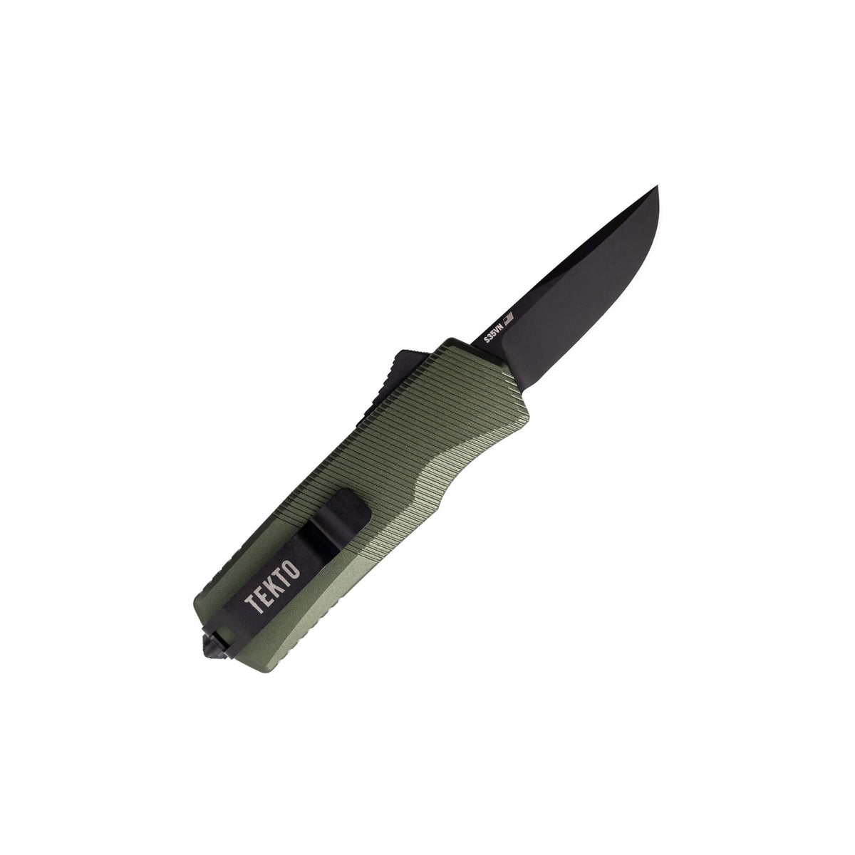 mini-otf-automatic-knife-a5-spry-drop-point-od-green-6061-t6-aluminum-tekto-knives