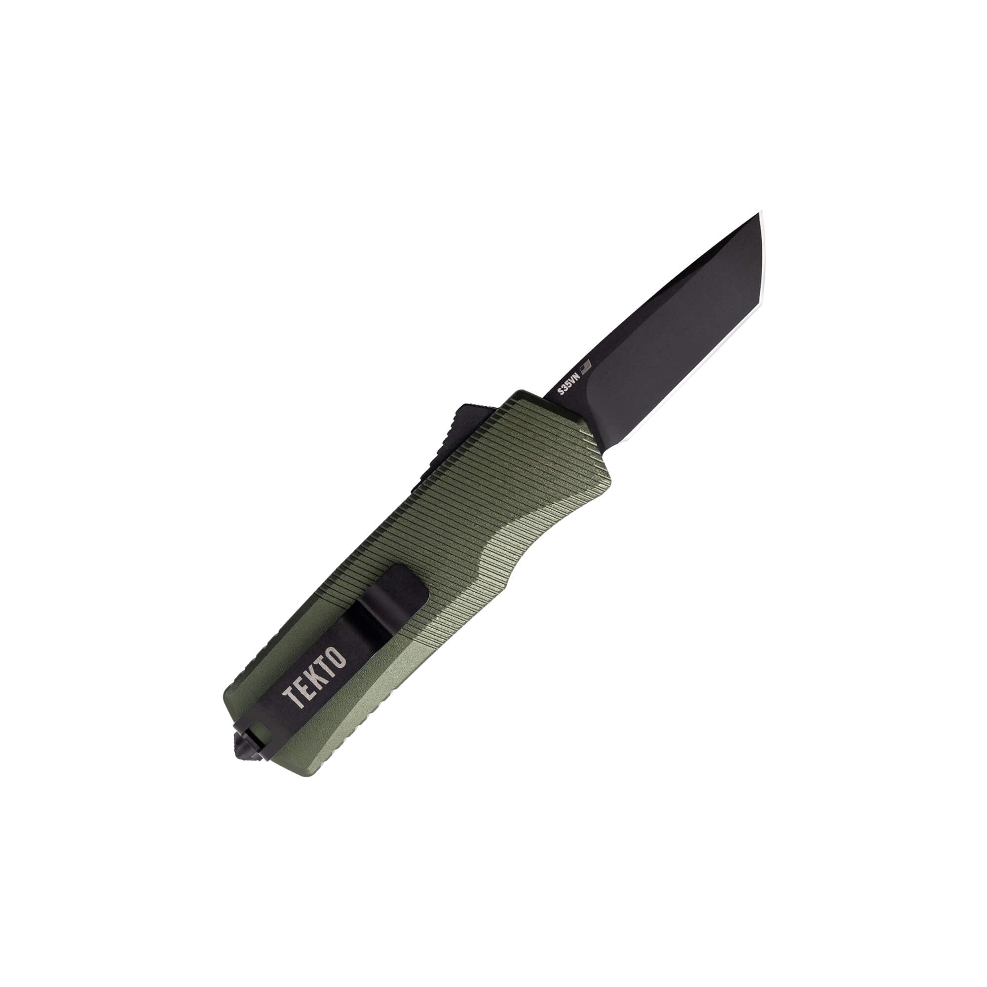 mini-otf-automatic-knife-a5-spry-tanto-od-green-6061-t6-aluminum-tekto-knives