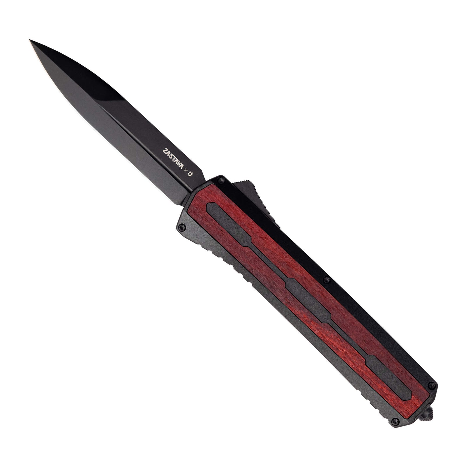 serbian red--spear point,,Automatic-OTF-Knife-A7-Zastava-Serbian-Red-Spear-Point-Tekto-Knives