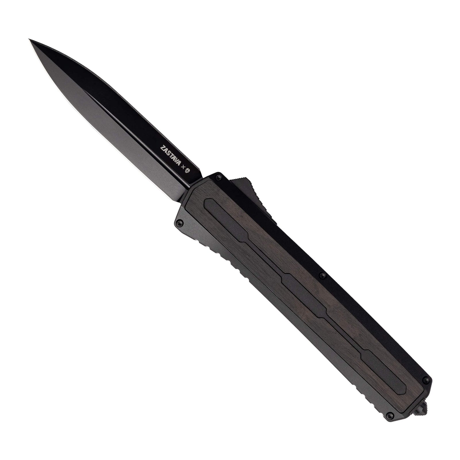 tactical black--dagger,,Automatic-OTF-Knife-A7-Zastava-Tactical-Black-Dagger-Tekto-Knives