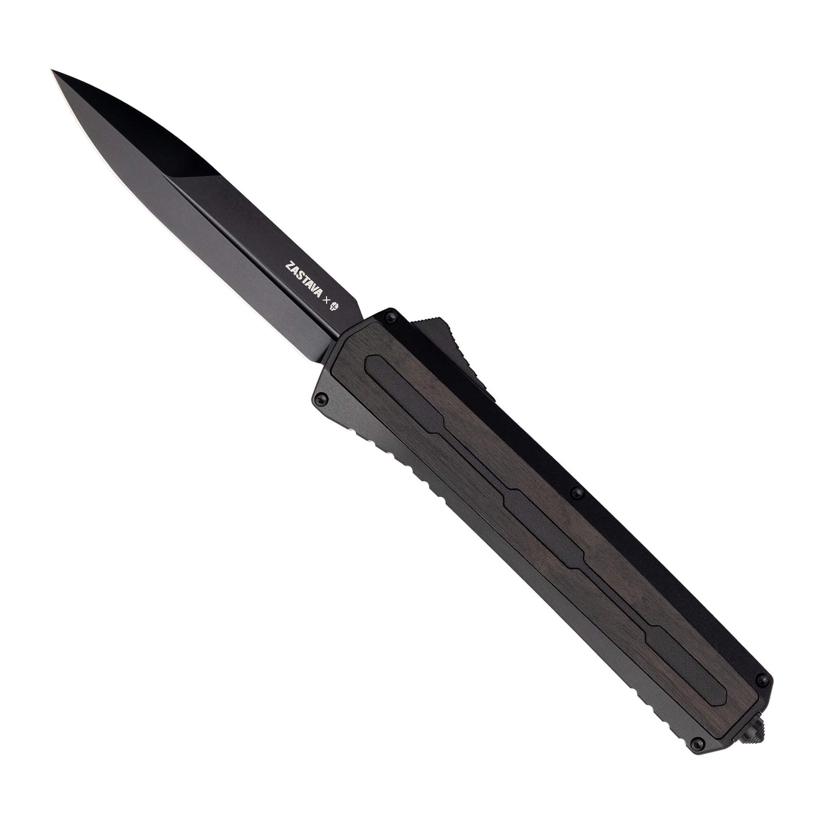 tactical black--spear point,,Automatic-OTF-Knife-A7-Zastava-Tactical-Black-Spear-Point-Tekto-Knives