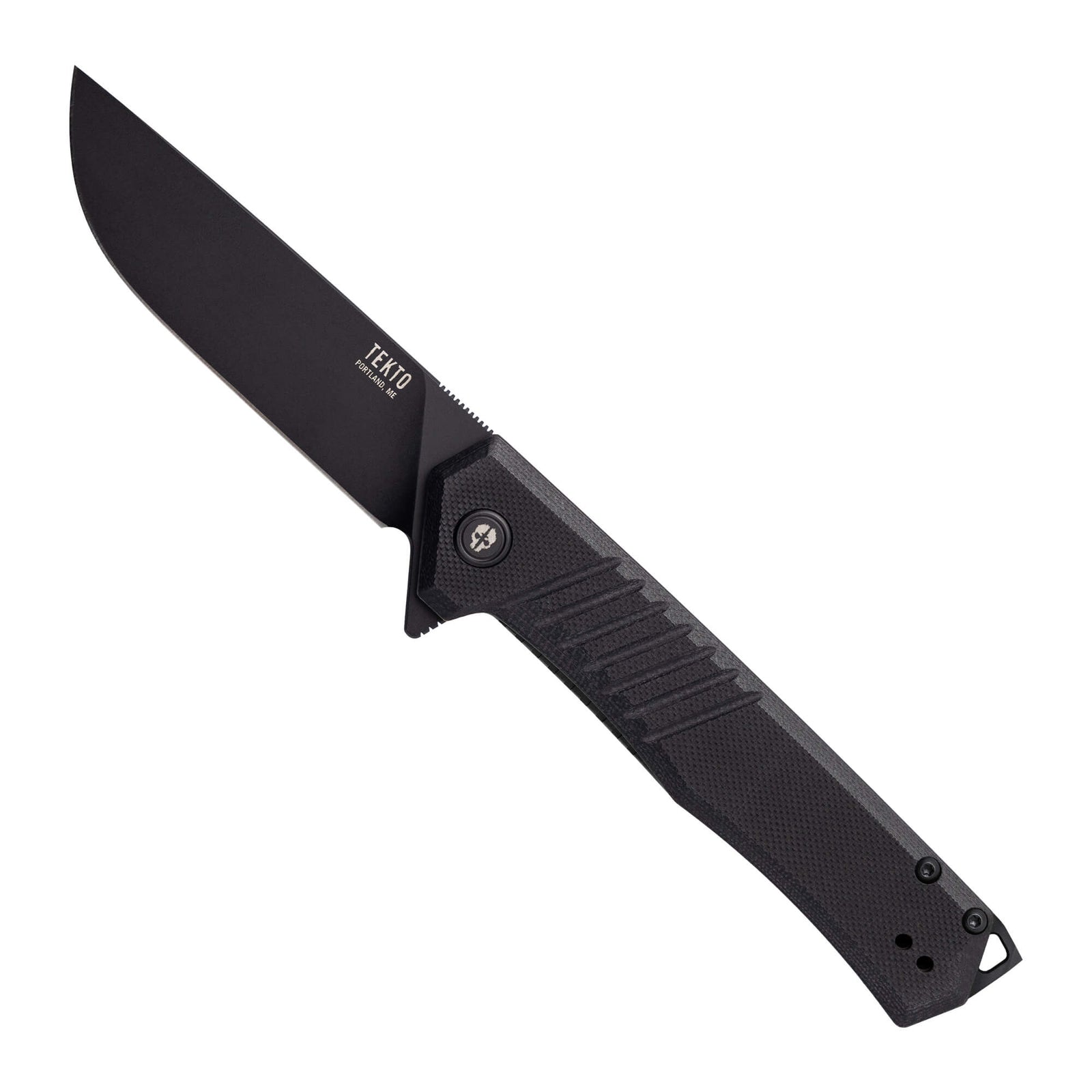 Black G10 // Black Accents,,Folding-Knife-F1-Alpha-Black-G10-Black-Accents-Tekto-Knives