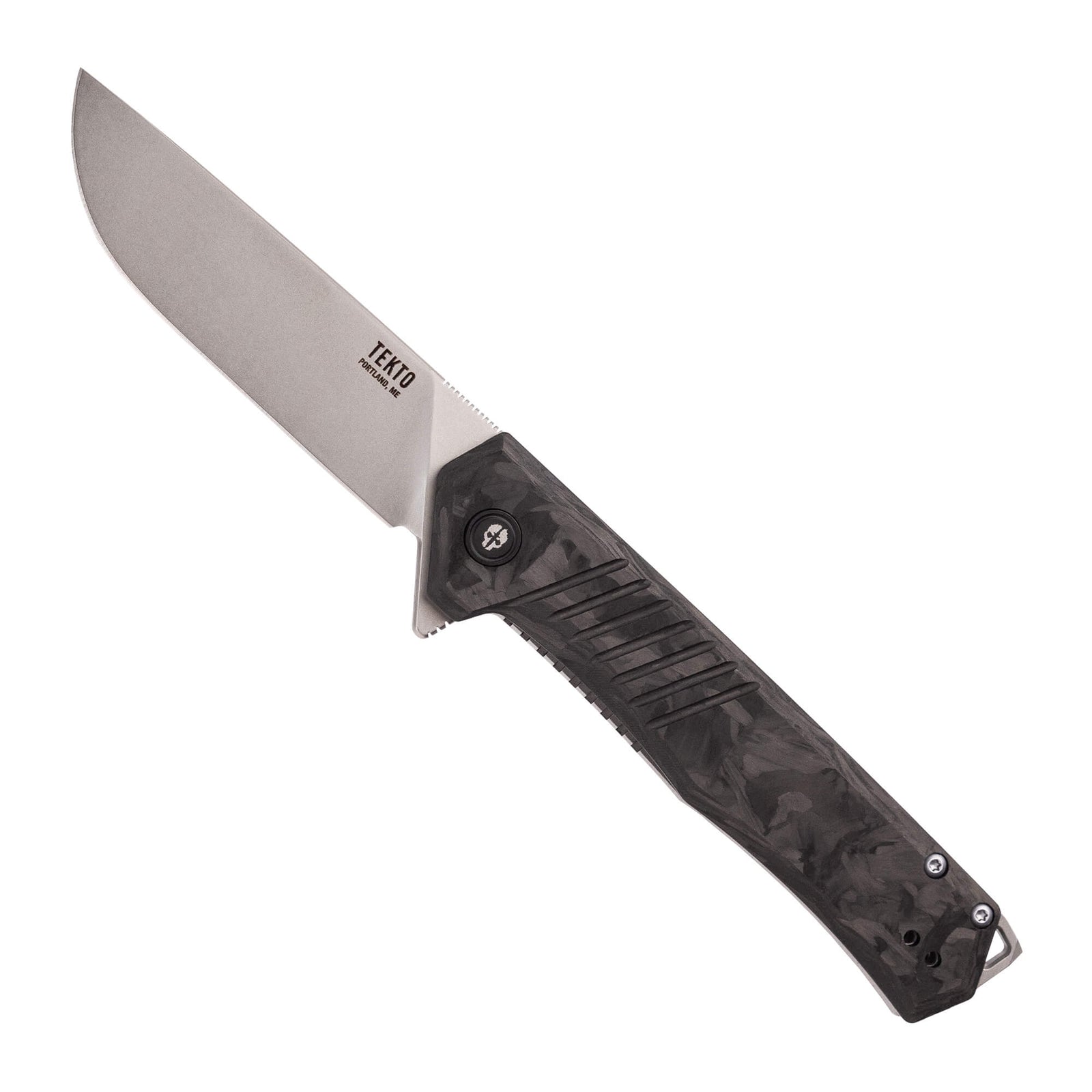 Forged Carbon // Silver Accents,,Folding-Knife-F1-Alpha-Forged-Carbon-Silver-Accents-Tekto-Knives