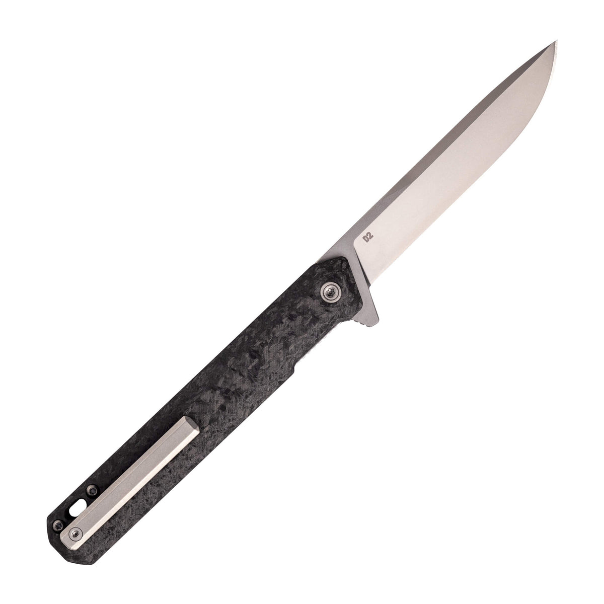 folding-knife-f2-bravo-forged-carbon-silver-accents-tekto-knives